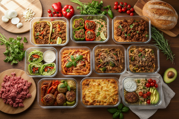 10 Easy and Delicious Meal Prep Ideas with Premium Ground Beef for Healthy Weekly Dinners
