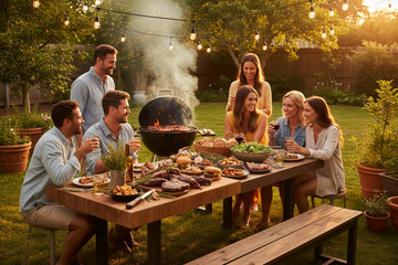 How to Host a Backyard BBQ Party: Tips for Serving Premium Ranch-Raised Meat and Creating Lasting Memories