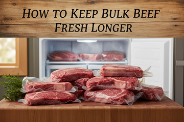 How to Keep Bulk Beef Fresh Longer: Expert Tips for Storing Ranch-Raised Meat