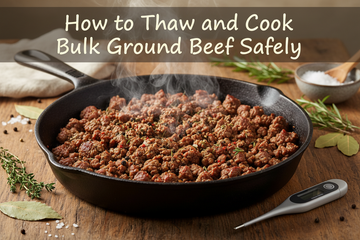 How to Thaw and Cook Bulk Ground Beef Safely: Expert Tips for Perfect, Healthy Meals Every Time