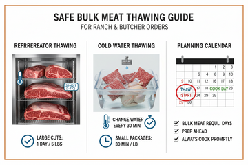 How to Thaw Large Bulk Meat Orders Safely: Expert Tips for Perfectly Preserved Flavor and Quality