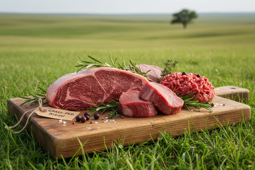 Is Bison Meat Beef Aesthetic Wallpaper
