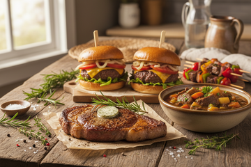 Top Grass-Fed Beef Recipes: Delicious, Healthy Meals Featuring Premium Ranch-Raised Cuts