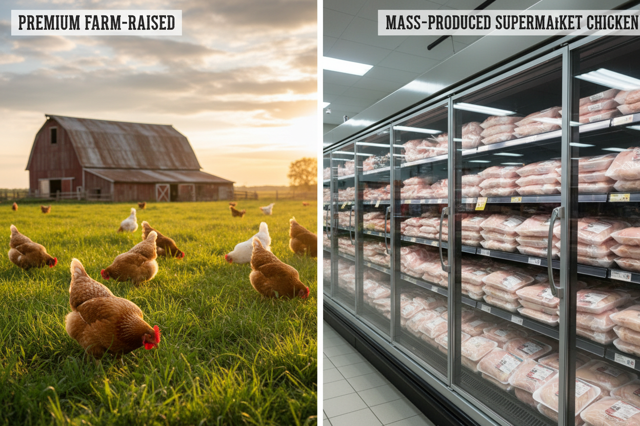 Why Choose Farm-Raised Chicken Over Supermarket Chicken: The Benefits ...