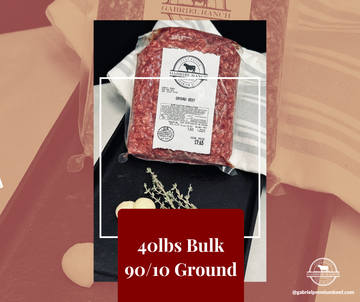 40lbs Bulk 90/10 Ground Beef