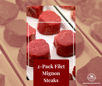 2-Pack Filet Mignon Steaks
